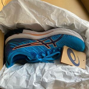 ASICS Gel Kinsei Blast (Mens Size 9 Island Blue/Sunpeach)